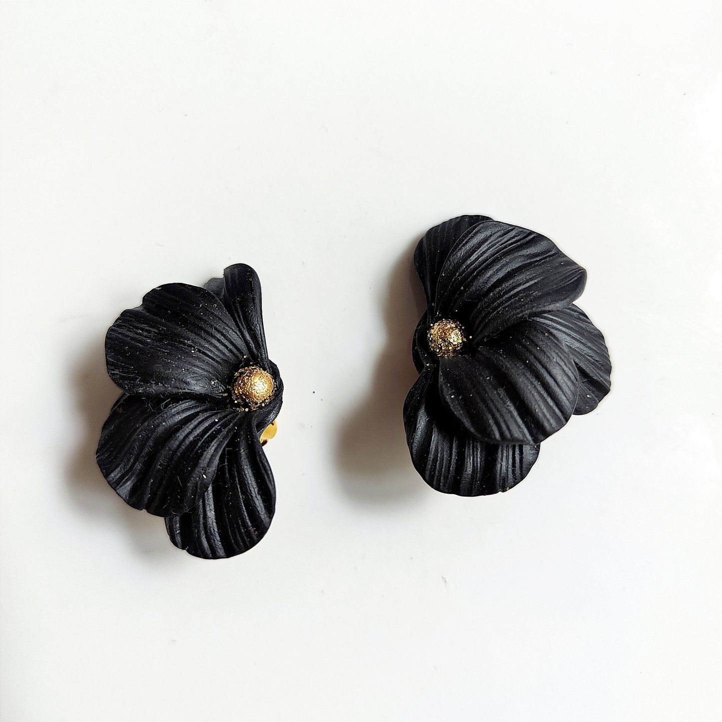 Aros MEDIA FLOR NEGRA S